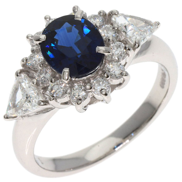 TASAKI タサキ サファイア ダイヤモンド リング・指輪 プラチナ