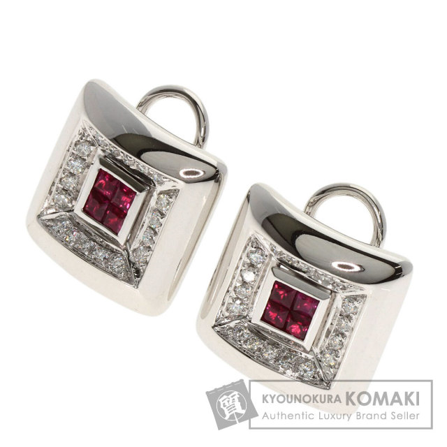 ダミアーニ イヤリング ルビー ダイヤモンド