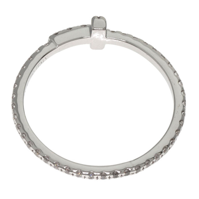 TIFFANY&Co.】ティファニー Tワイヤー 8号 リング・指輪 K18