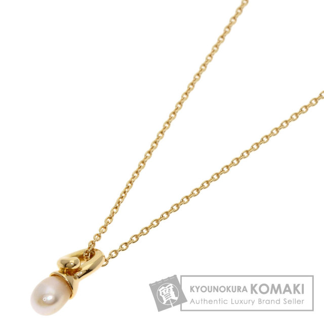 【残りわずか】 ヴァンドーム VENDOME 淡水パール K18イエロー ネックレス 真珠 アクセサリー