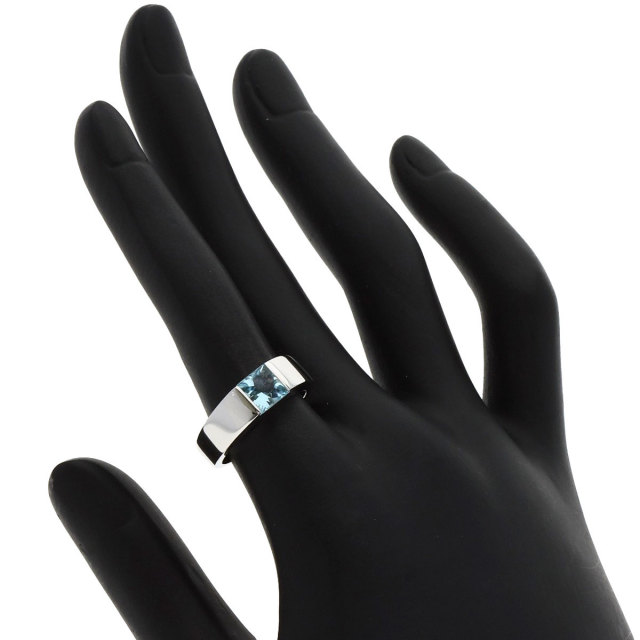 CARTIER カルティエ タンク アクアマリン #51 リング・指輪 K18