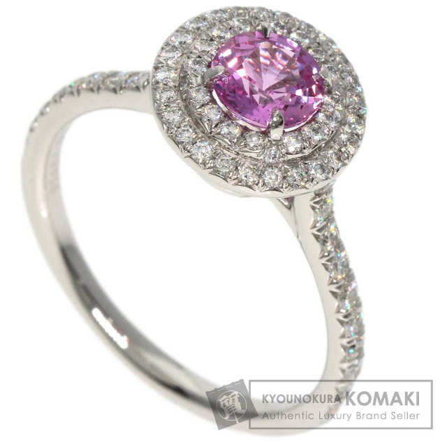 ティファニー リング・指輪 ソレスト ピンクサファイア ダイヤモンド