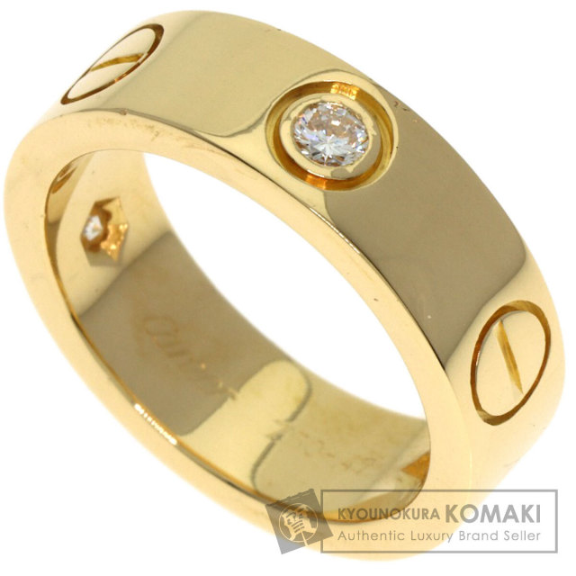 CARTIER カルティエ ラブリング ハーフ ダイヤモンド #47 リング・指輪
