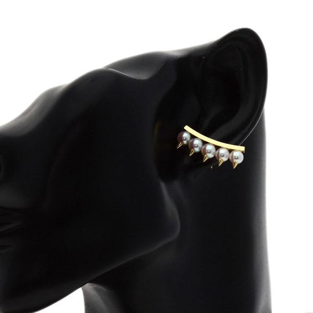 現行✨TASAKI デインジャー プラス イヤリング ピアス あこや真珠 K18 TASAKI タサキ デインジャー プラス アコヤパール 真珠 ピアス