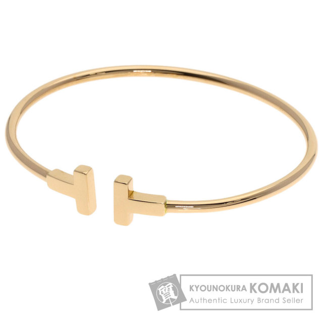 TIFFANY&Co (ティファニー) Tワイヤー K18 ダイヤ ブレスレット TIFFANY&Co. ティファニー Tワイヤー ダイヤモンド シェル