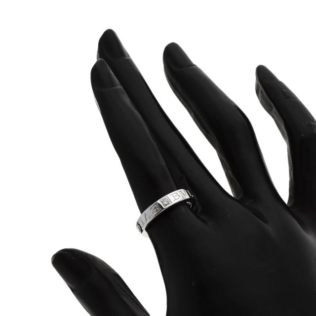 ブルガリ リング・指輪 ダブルロゴ 1P ダイヤモンド