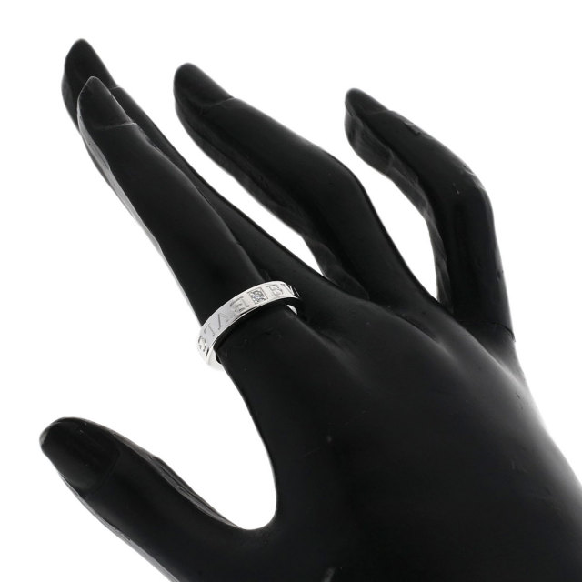 ❗️最終価格❗️ダブルCロゴ 指輪　K18 PT900（お値下げ不可） BVLGARI ブルガリ ダブルロゴ 1P ダイヤモンド リング・指輪 K18