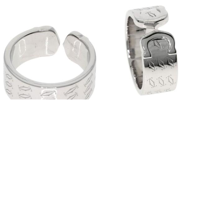 希少レア Cartier C2リング 指輪 ホワイトゴールド 10号 廃盤品 希少