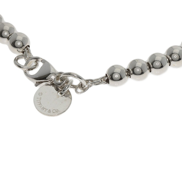 極美品✨　ティファニー　ブレスレット　ボールチェーン　鍵　シルバー　805 TIFFANY&Co. ティファニー リターントゥ ハート エナメル ボール