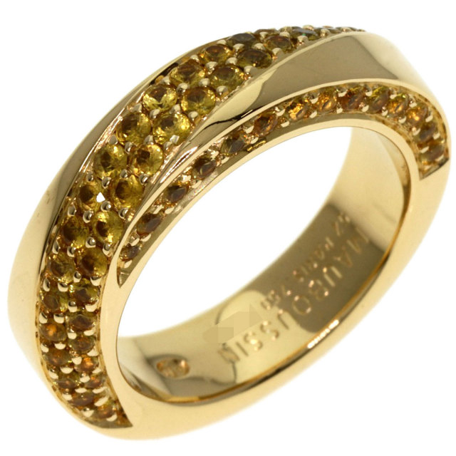 MAUBOUSSIN モーブッサン イエローサファイア #52 リング・指輪 K18