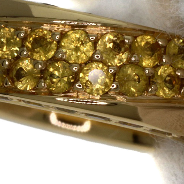 MAUBOUSSIN モーブッサン イエローサファイア #52 リング・指輪 K18