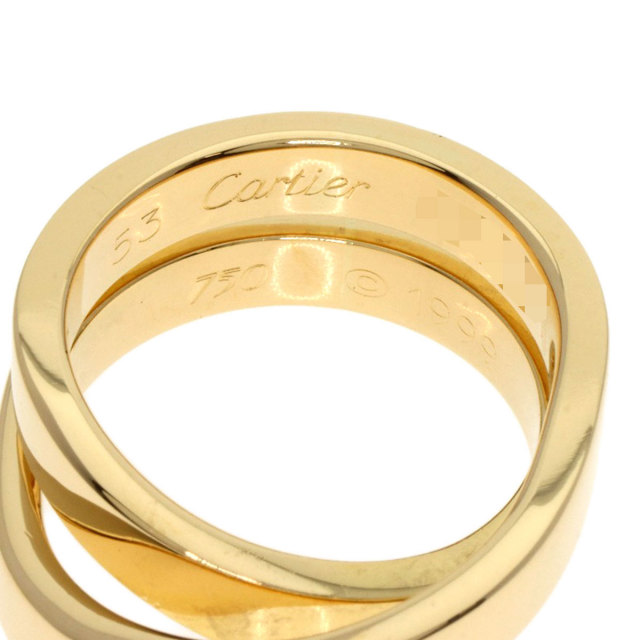 Cartier カルティエ リング K18YG 53 4801024O0011 CARTIER カルティエ パリリング #53 リング・指輪 K18イエロー