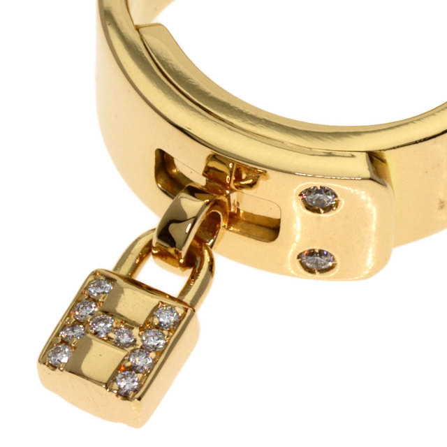HERMES エルメス ケリー カデナ ダイヤモンド #48 リング・指輪