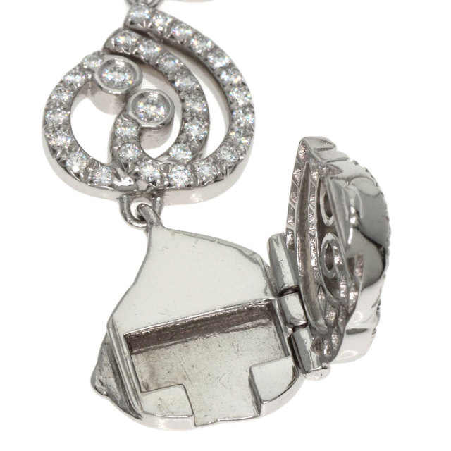 【Tiffany】ダイヤモンド ハートブレスレット ミディアム TIFFANY&Co. ティファニー エンチャント ハート ダイヤモンド