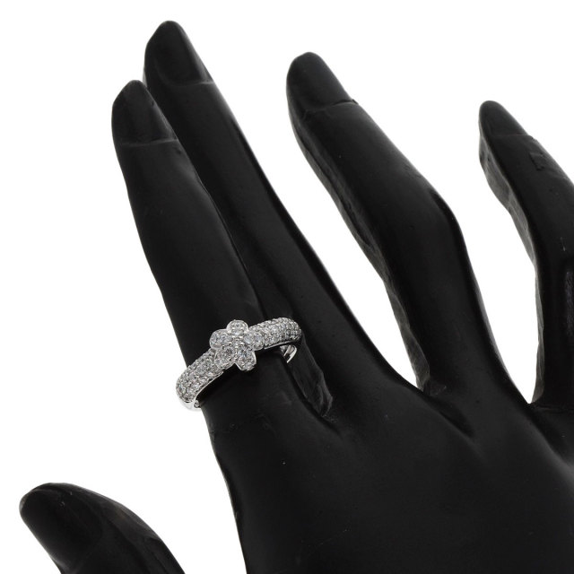 12/美品 ポンテヴェキオ K18 ダイヤ計0.28ct リング 指輪