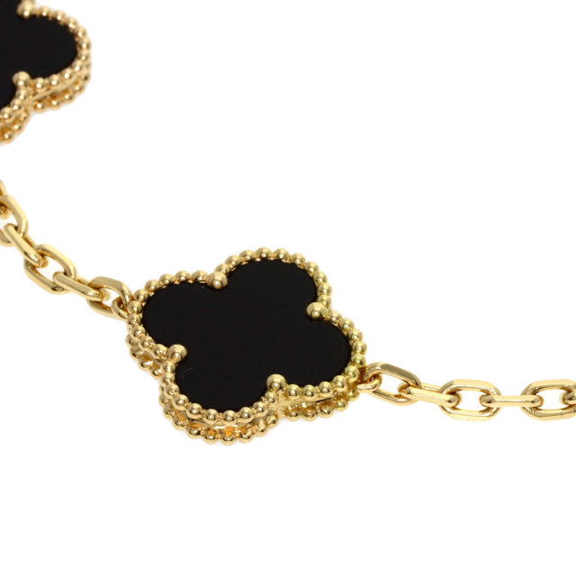 R♡平日発送 ❁⃘*.゜ヴァンクリーフ＆アーペル オニキス 5pブレスレット Van Cleef & Arpels ヴァンクリーフ＆アーペル ヴィンテージ