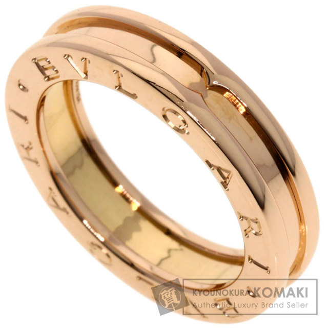 Bvlgari ロゴ入りリング サイズ51 BVLGARI（ブルガリ） リング 指輪 モノロゴリング 51サイズ ホワイト