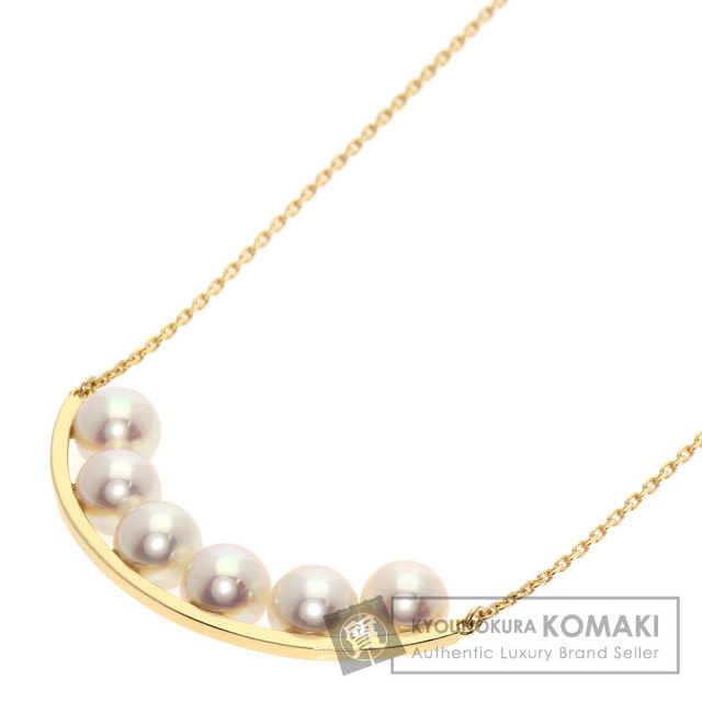 タサキ ネックレス バランス プラス アコヤパール 真珠 ロングチェーン