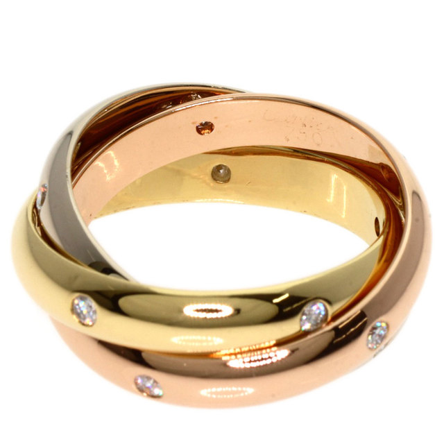 CARTIER カルティエ トリニティ 15P ダイヤモンド #51 リング・指輪
