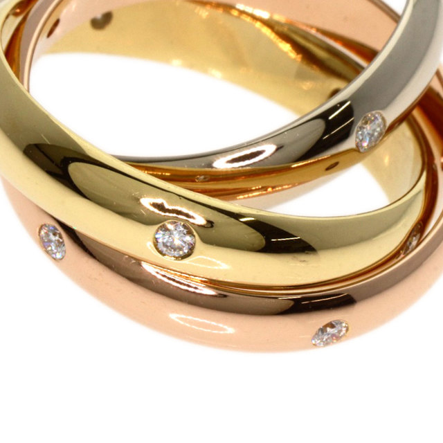 CARTIER カルティエ トリニティ 15P ダイヤモンド #51 リング・指輪