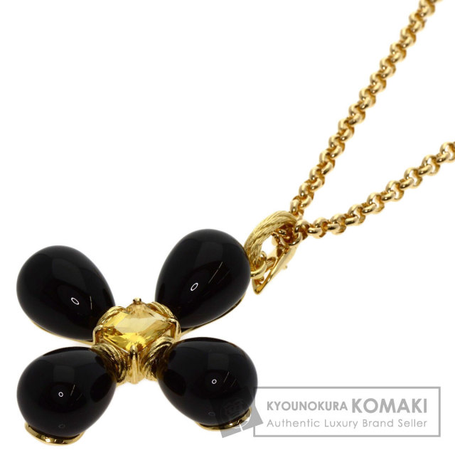 CHANEL シャネル クローバー チャーム ペンダントトップ K18