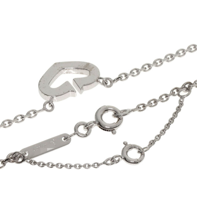 ⭐Cartier⭐ カルティエ Cハートネックレス ダイヤモンド 18K WG CARTIER(カルティエ) Cハート ネックレス ダイヤモンド K18