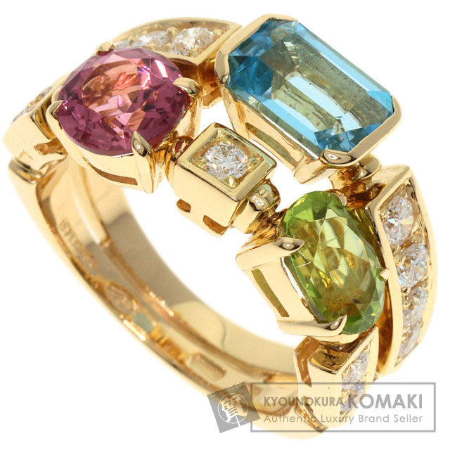 TIFFANY&Co. ティファニー ウェーブ 5ロウ リング・指輪 K18