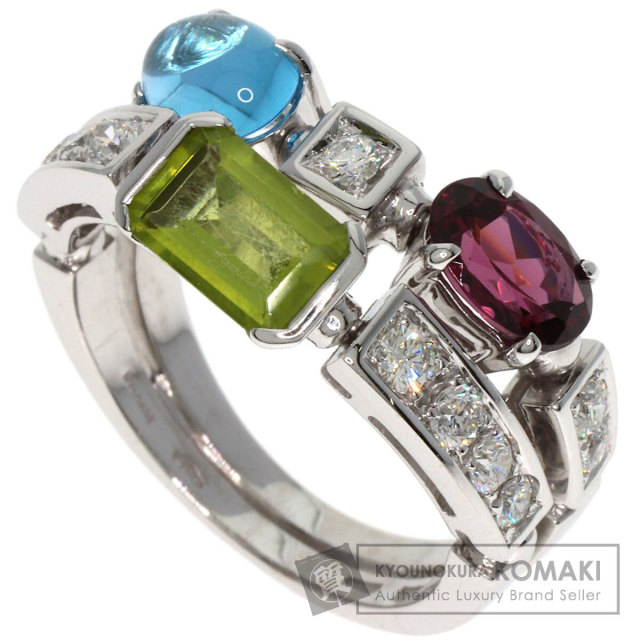 BVLGARI ブルガリ アレグラ ダイヤモンド マルチカラー ストーン
