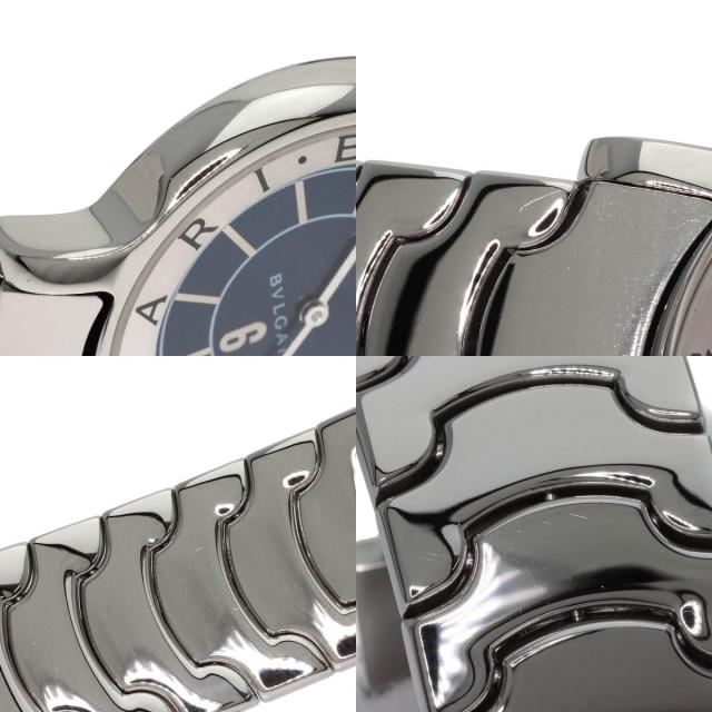 BVLGARI ブルガリ ST35S ソロテンポ ブルー 腕時計 ステンレス