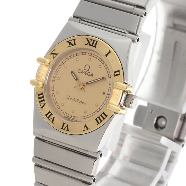 OMEGA オメガ コンステレーション フラットベゼル 腕時計 ステンレス  
