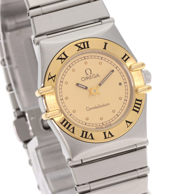 OMEGA オメガ コンステレーション フラットベゼル 腕時計 ステンレス