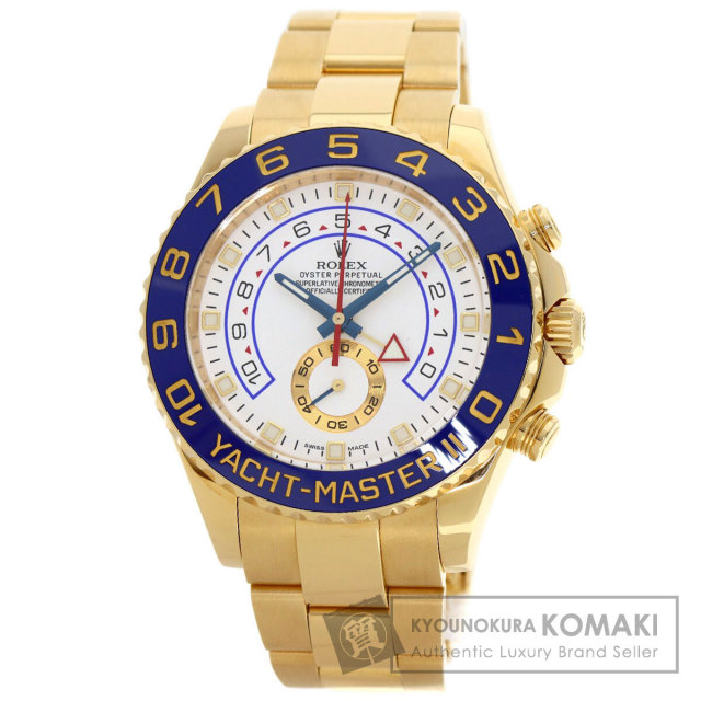 ROLEX ロレックス 116688 ヨットマスター2 腕時計 K18イエロー