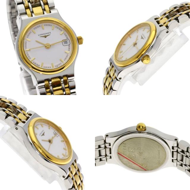 LONGINES ロンジン フラッグシップ 腕時計 ステンレススチール/SSxGP  