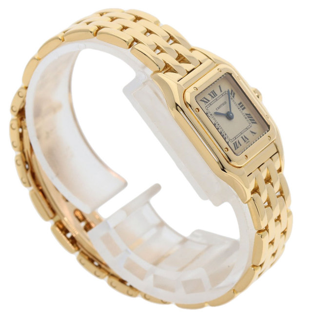 CARTIER カルティエ W25022B9 パンテールSM 腕時計 K18イエロー