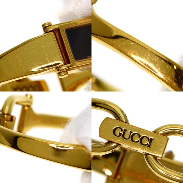 美品　GUCCI グッチ　Gスクエアフェイス　クォーツ GUCCI グッチ Gスクエア レディース クォーツ 腕時計 SS