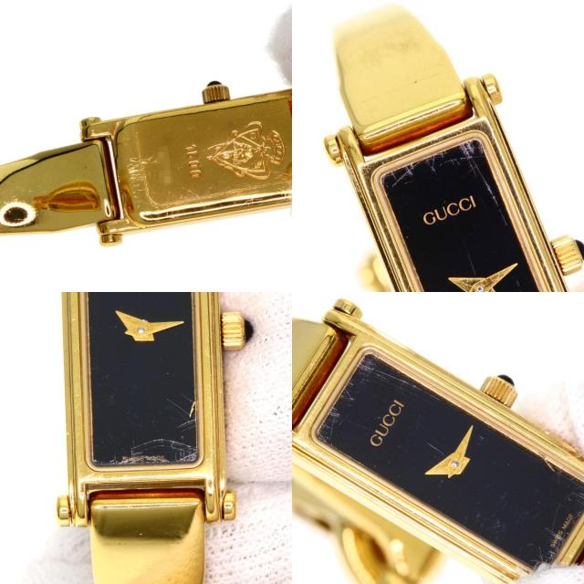 ❣️GUCCI シルバー スクエアフェイス ダイア腕時計美品❣️箱有お値下げ 質屋かんてい局オンラインショップ / GUCCI