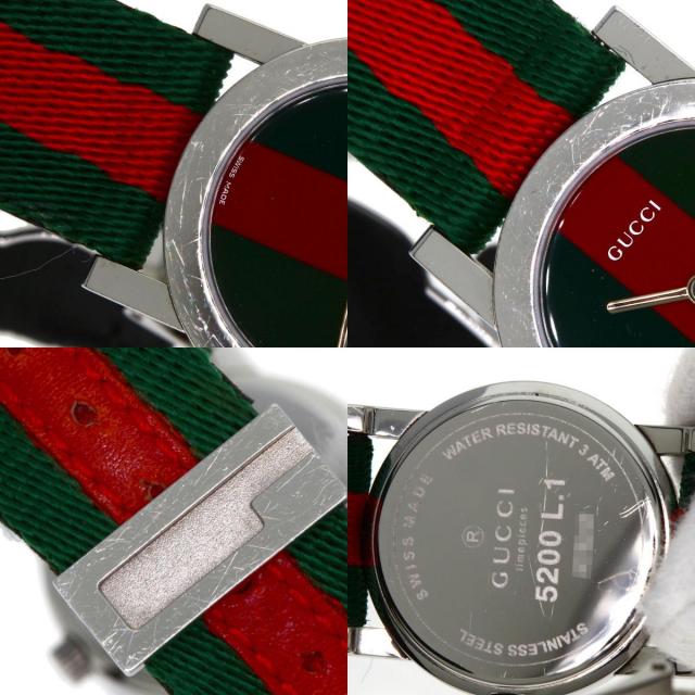 GUCCI グッチ 5200L.1 シェリーライン 腕時計 ステンレス