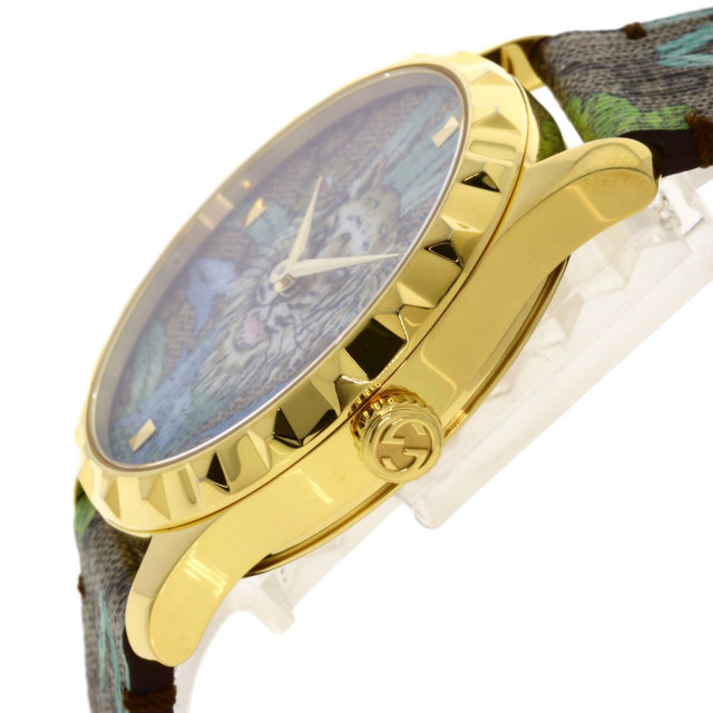 GUCCI グッチ YA1264187 Gタイムレス タイガーモチーフ 腕時計