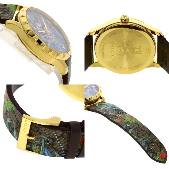 GUCCI グッチ YA1264187 Gタイムレス タイガーモチーフ 腕時計