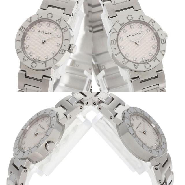 最終価格 BVLGARI BB23SS  ブルガリ 12P ウォッチ 時計 BVLGARI ブルガリ BB23SS ブルガリブルガリ 12P ダイヤモンド