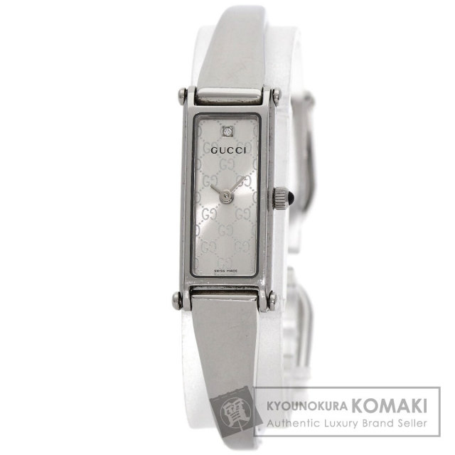 グッチ　GUCCI 2000's GP スクエアバングルクォーツ　時計 GUCCI/グッチ スクエアバングルウオッチ 通販 - ディノス