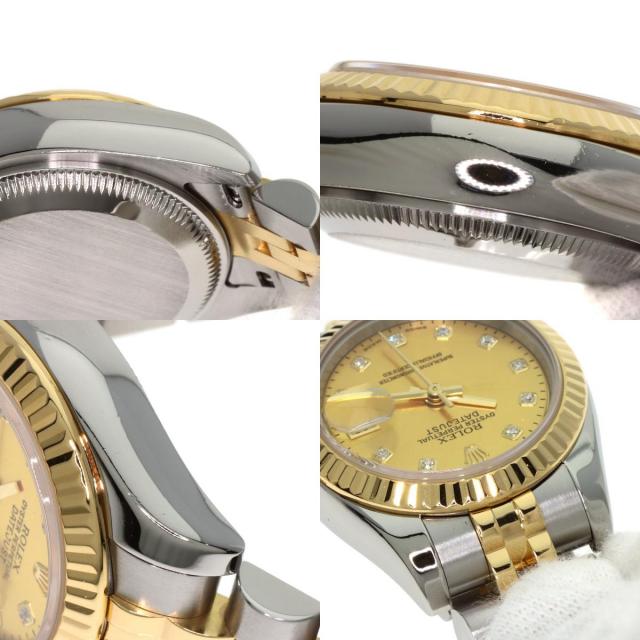 ロレックス 腕時計 デイトジャスト 10P ダイヤモンド