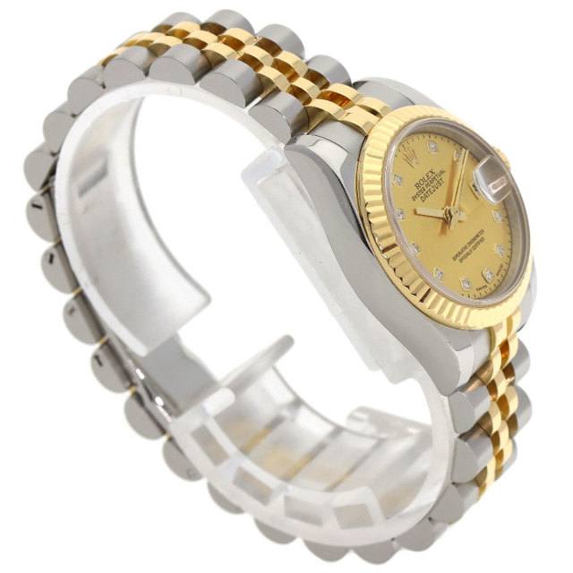 ロレックス 腕時計 デイトジャスト 10P ダイヤモンド