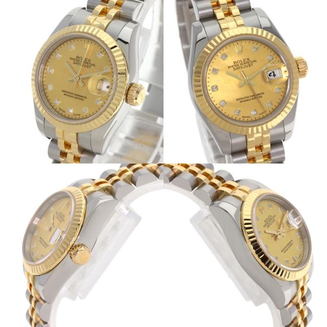 ロレックス 腕時計 デイトジャスト 10P ダイヤモンド