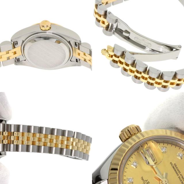 ロレックス 腕時計 デイトジャスト 10P ダイヤモンド