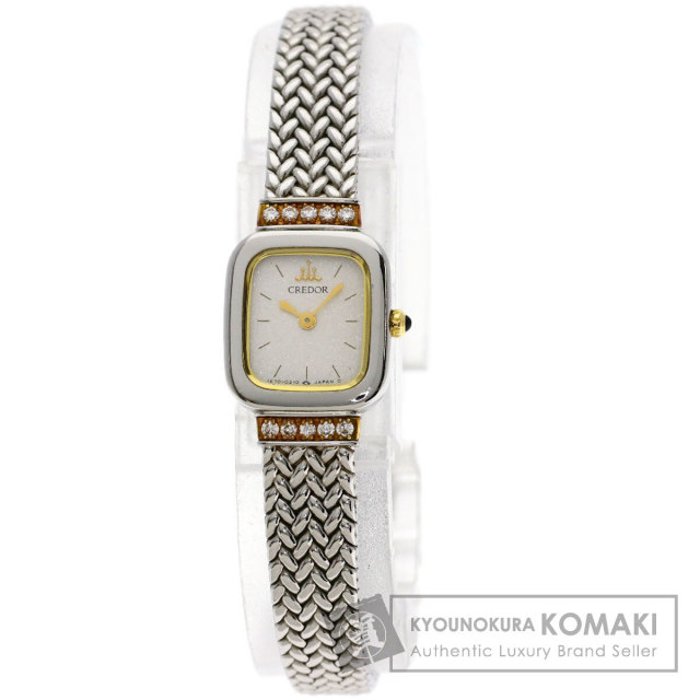 クレドール 6020-5190 セイコー SEIKO セイコー 9571-6020 クレドール ラウンドフェイス 腕時計