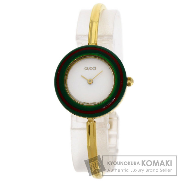 GUCCI グッチ YA147507 Gフレーム 腕時計 GP/リザード