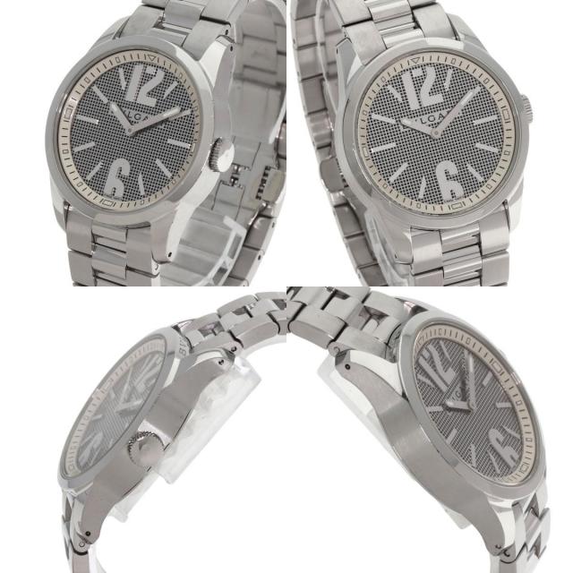 【BVLGARI ブルガリ】Solotempo ソロテンポ 腕時計 BVLGARI ブルガリ ソロテンポ 腕時計 ステンレススチール ST37S