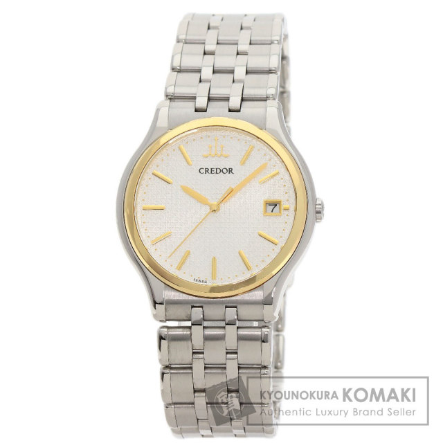 セイコー 腕時計 クレドール ラウンドフェイス