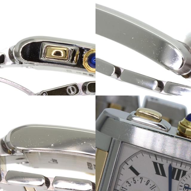 CARTIER カルティエ W51004Q4 タンクフランセーズ クロノリフレックス